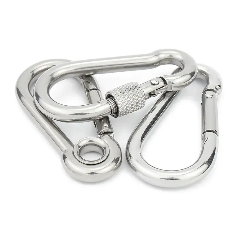 Carabiner Snap Hook ສໍາລັບກາງແຈ້ງແລະການນໍາໃຊ້ອຸດສາຫະກໍາ