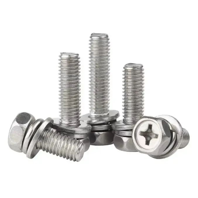 Hex Cross Recess Combination Screw ເຄື່ອງ