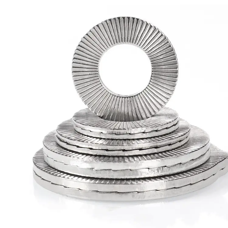 ສະແຕນເລດ DIN 25201 Double Stack Lock Washer