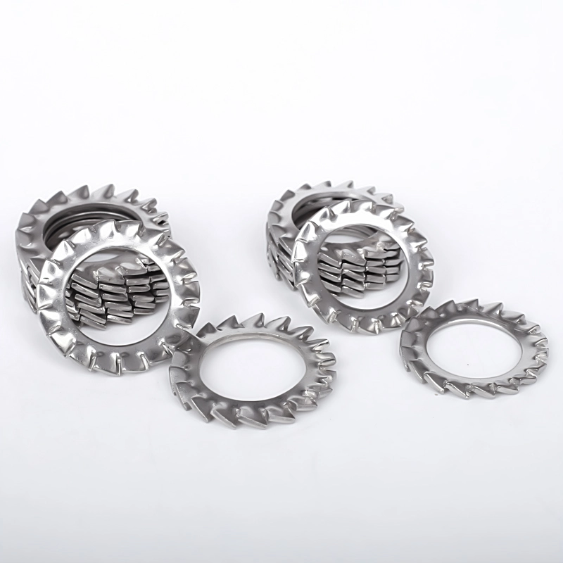 ສະແຕນເລດ DIN 6798A Conical Spring Washer