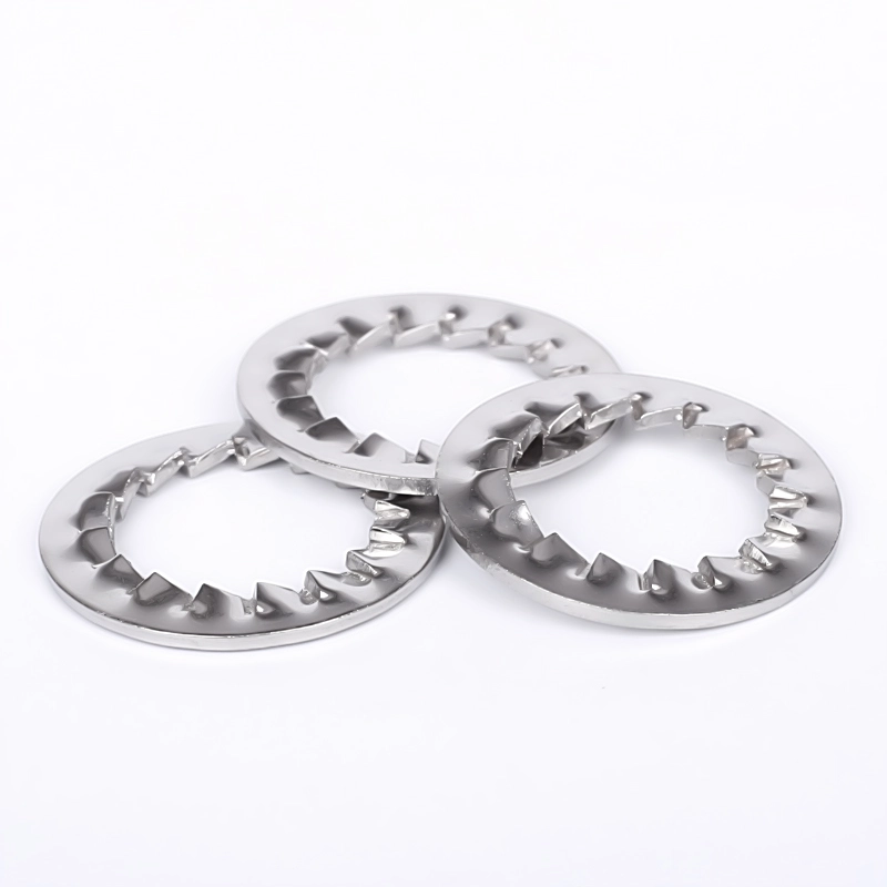 ສະແຕນເລດ DIN 6798J Double Conical Spring Washer