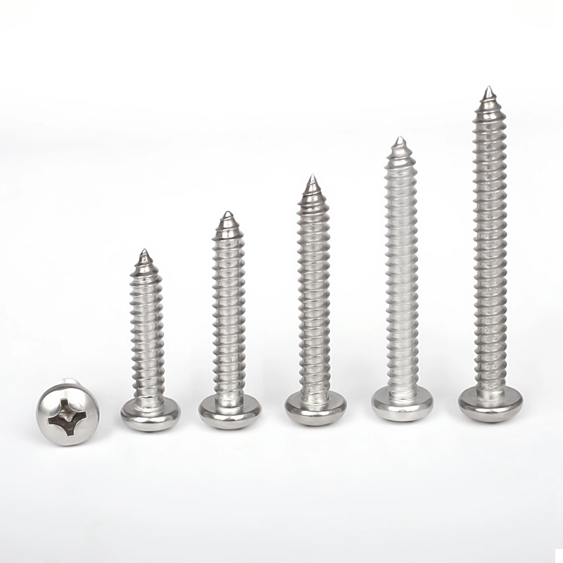ສະແຕນເລດ DIN 7981 Pan Head Self Tapping Screw