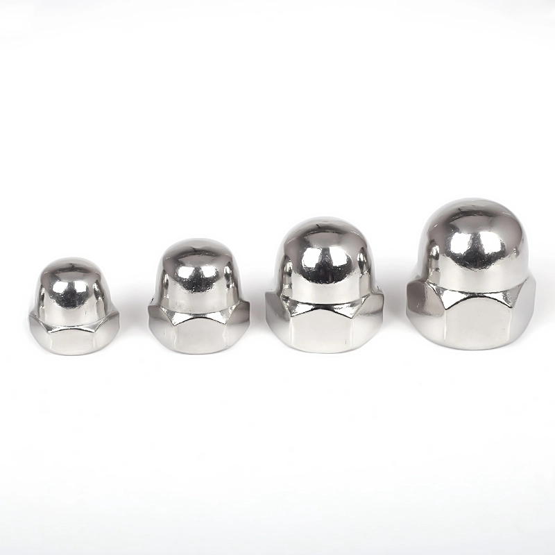 ສະແຕນເລດ Domed Nut Acorn Nut DIN 1587